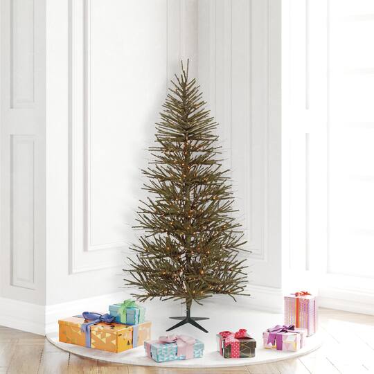5ft. Pre-Lit Vienna Twig Artificial Christmas Tree, Clear Dura-Lit Lights